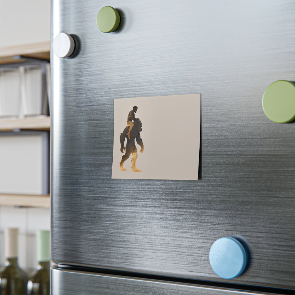 Werewolf Rider Post-it Note Pad | Ben and Scruffy Illustration Sticky Notes