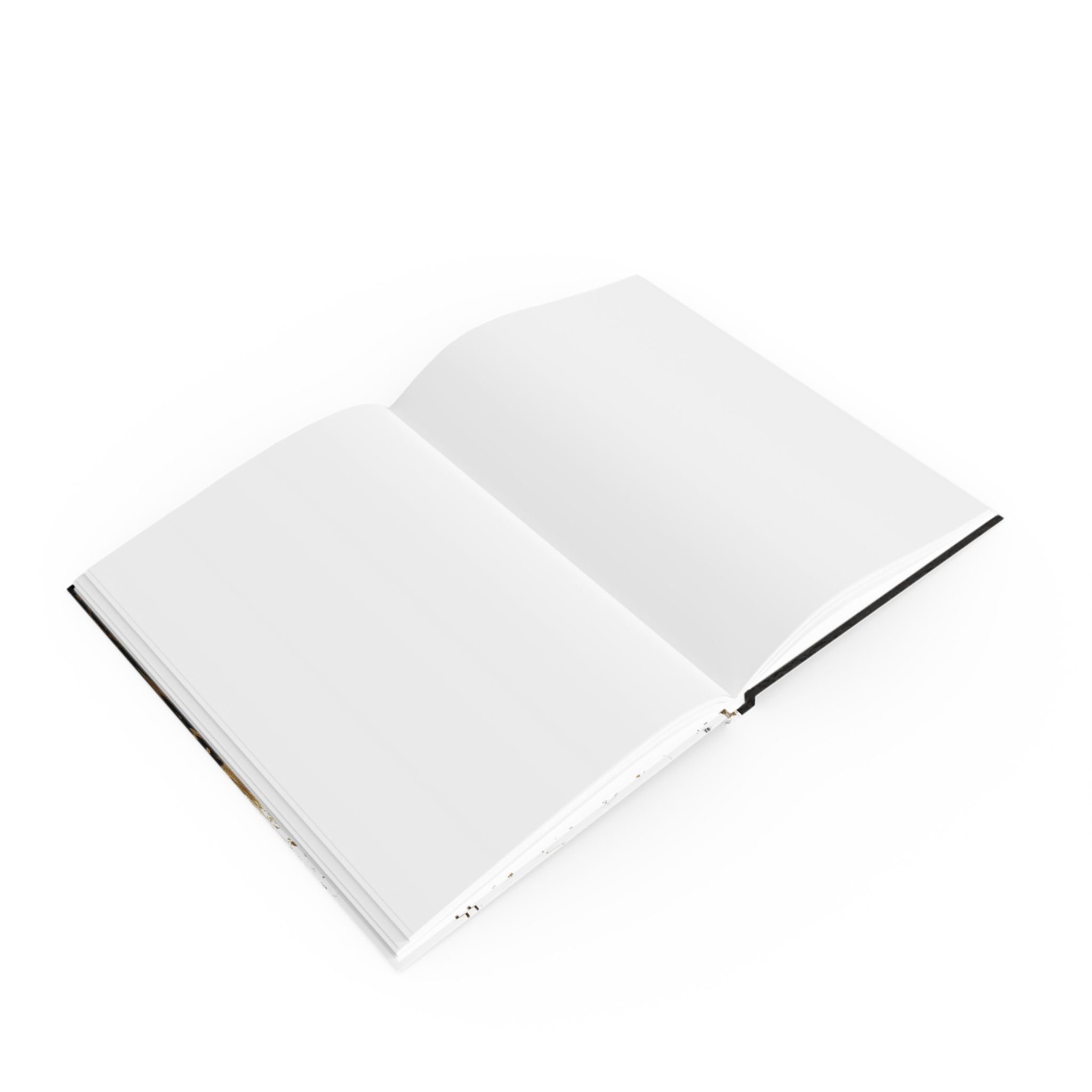 Gold Stag Hardcover Journal — Elegant Deer Notebook for Writing, Gifts & Nature Lovers