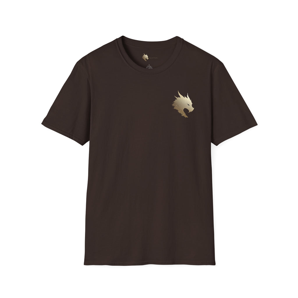 Dragon T-Shirt - Small Dragon Chest Graphic Tee