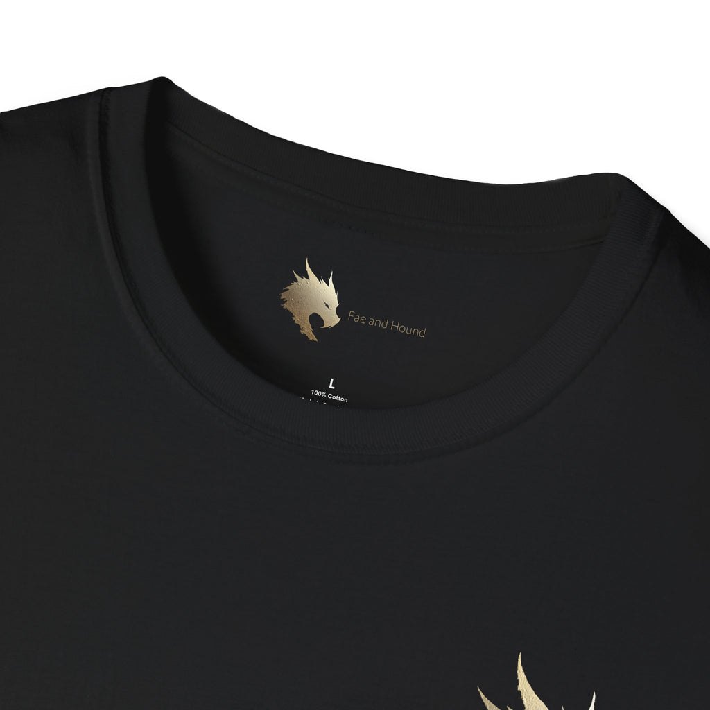 Dragon T-Shirt - Small Dragon Chest Graphic Tee