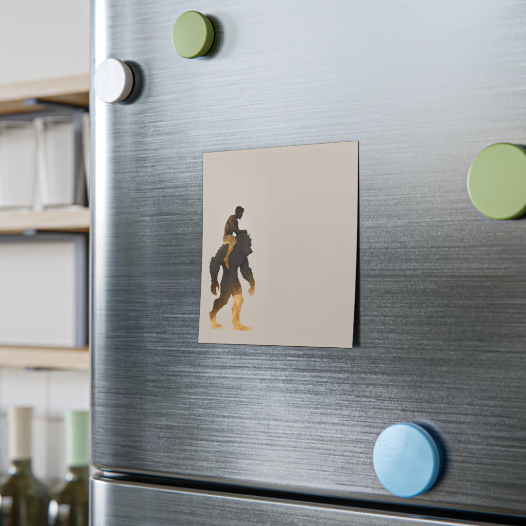 Werewolf Rider Post-it Note Pad | Ben and Scruffy Illustration Sticky Notes